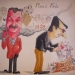 Vittorio Vighi e Jacopo Rizza, coautori della trasmissione L'Altra Domenica del 1977, in una caricatura di E. Carbone.